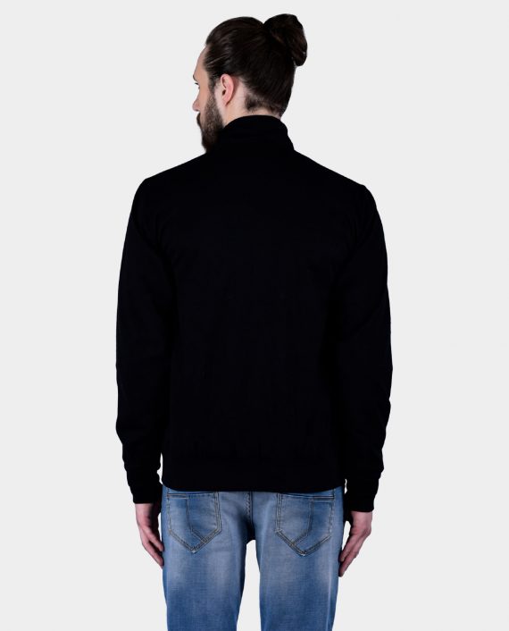 Black-Multi-Button-Jacket-for-Men-5