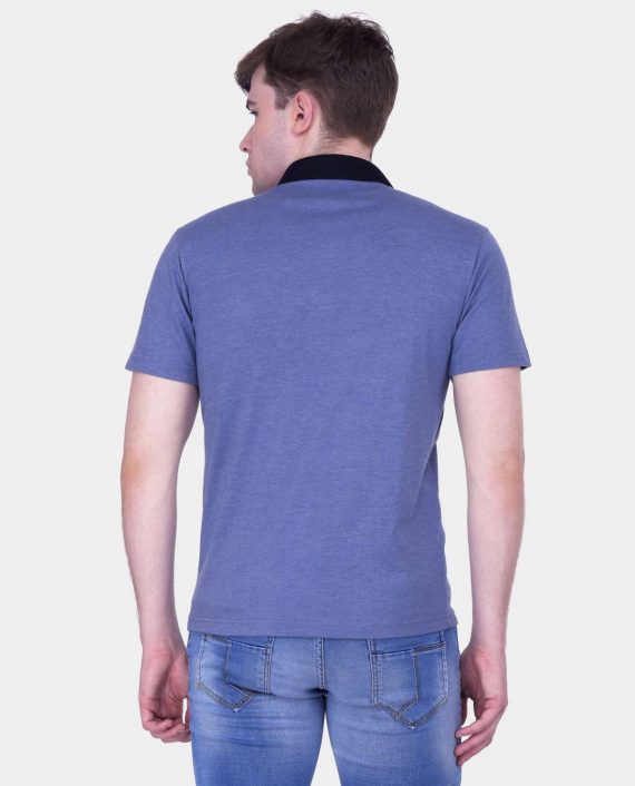 Dar-Blue-Polo-with-Black-Collar-for-Men-5