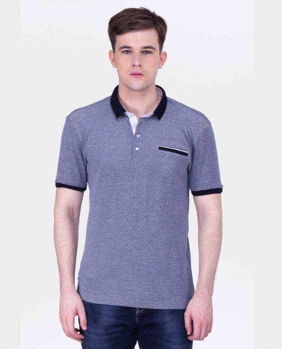 Grey-Polo-with-Black-Collar-for-Men-2