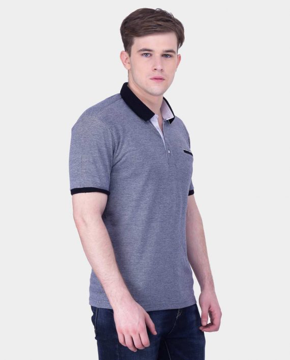 Grey-Polo-with-Black-Collar-for-Men-4