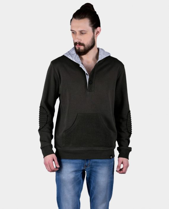 Olive-Green-Hoody-for-Men-2