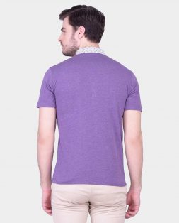 Purple-Polo-with-Contrast-Printed-Collar-for-Men-5