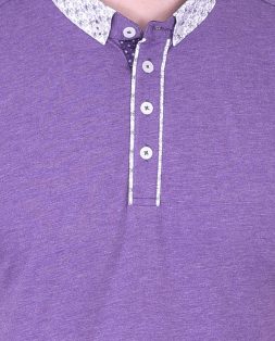 Purple-Polo-with-Contrast-Printed-Collar-for-Men-6
