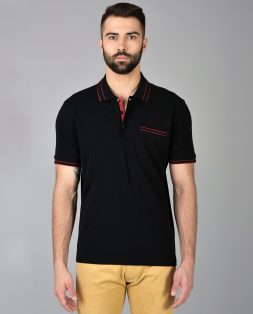 Black-Polo-for-Men-with-Red-Trim-2