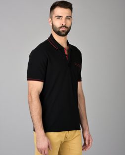 Black-Polo-for-Men-with-Red-Trim-3