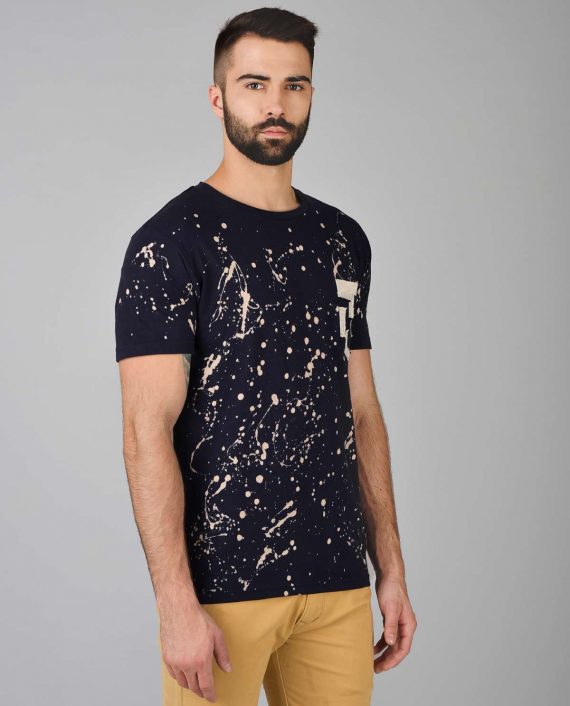 Black-Tshirt-with-Paint-Print-3