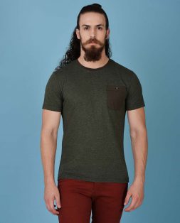 Dark-Green-Tshirt-for-Men-2