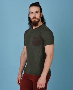 Dark-Green-Tshirt-for-Men-4