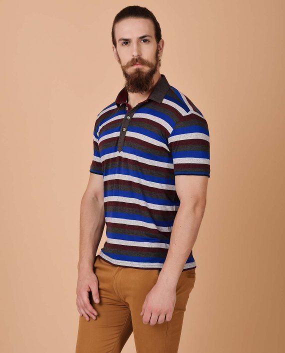 Dark-Grey-Striped-Polo-for-Men-4