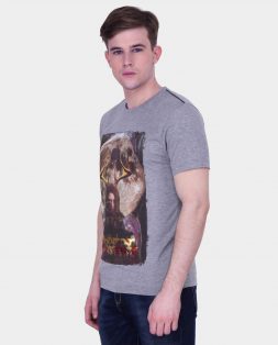 Dark-Grey-T-Shirt-with-Front-Print-3