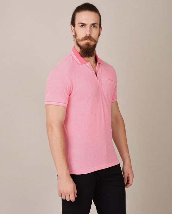 Pink-Dual-Shade-Polo-for-Men-3