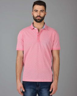 Pink-Polo-with-White-Print-for-Men-2