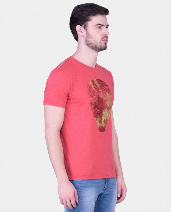 Red-Tshirt-with-Metalic-Print4