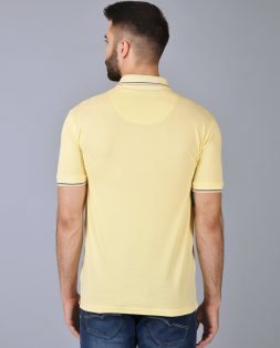 Yellow-Polo-for-Men-with-Striped-Trim-5