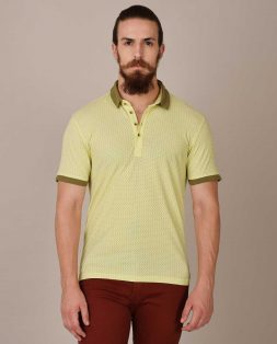 Yellow-Polo-with-small-Print-and-Green-Collar-2